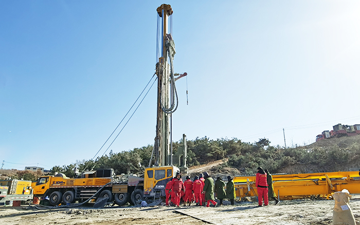 山東棲霞金礦救援，徐工全力以赴！