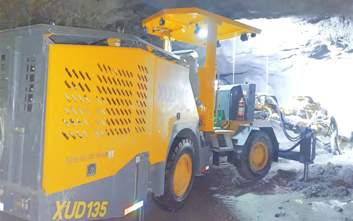 掘進(jìn)鐵礦！徐工掘進(jìn)鉆車硬核施工