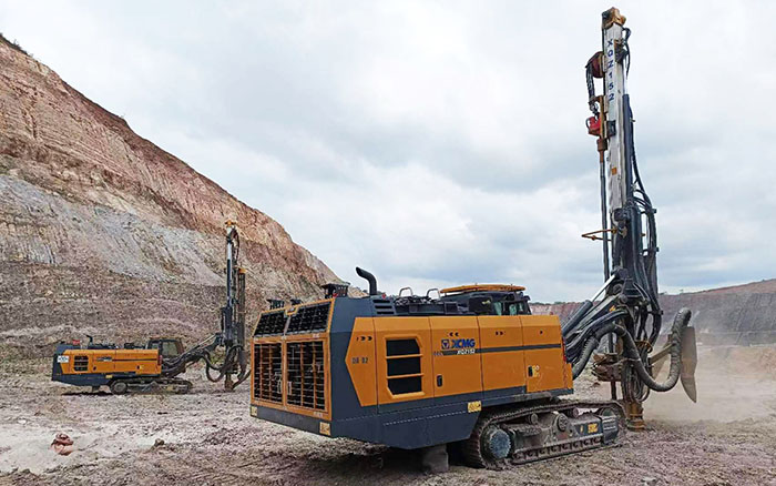 首次進軍非洲銅礦！徐工潛孔鉆機日進尺416m
