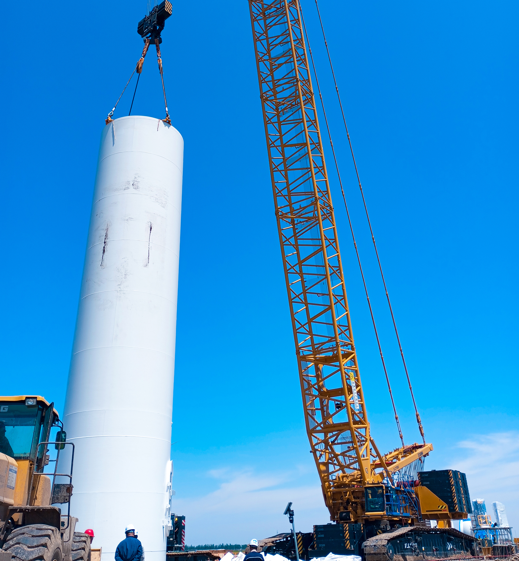 【全球之履】錦州站！XLC17000助力大型風電工程建設