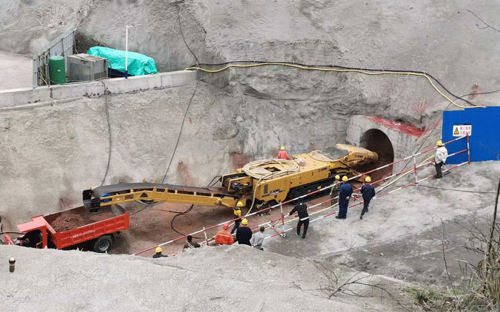 水利隧洞！徐工隧道掘進(jìn)機(jī)打通關(guān)鍵一環(huán)！