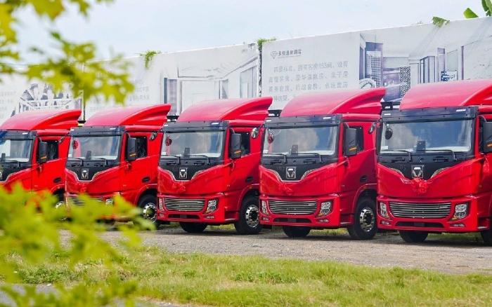 燃動福建！百臺徐工新能源電動牽引車交付