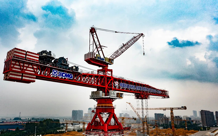 23000噸米！徐工“全球最大塔機”下線交付！