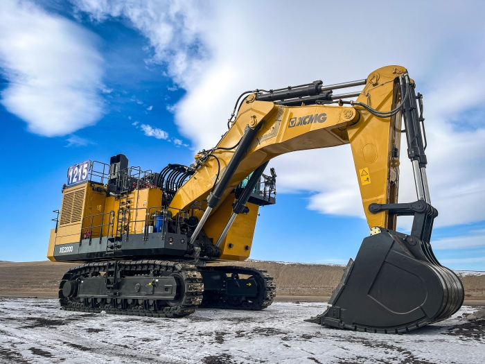 可動率超95%！徐工XE2000礦用挖掘機好評如潮