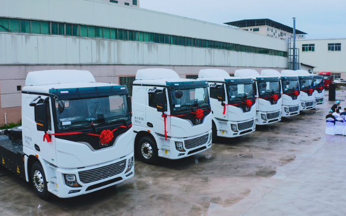 預(yù)見“梅”好！百臺徐工底置充電牽引車奔赴廣東梅州