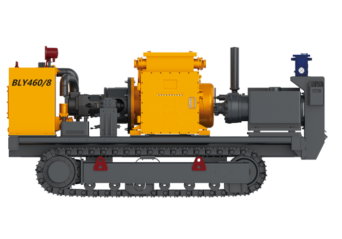 BLY460/8礦用履帶式泥漿泵車