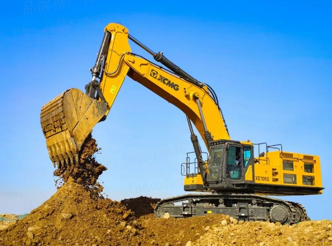 徐工礦用挖掘機XE1050——重載高效，百噸王者！