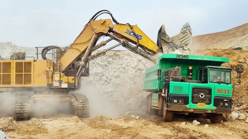 綠色高效+駐礦服務，徐工礦山機械真給力！