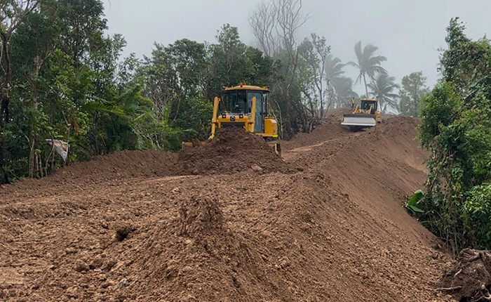 徐工D170“硬核開路”！助力東南亞國家級風電工程