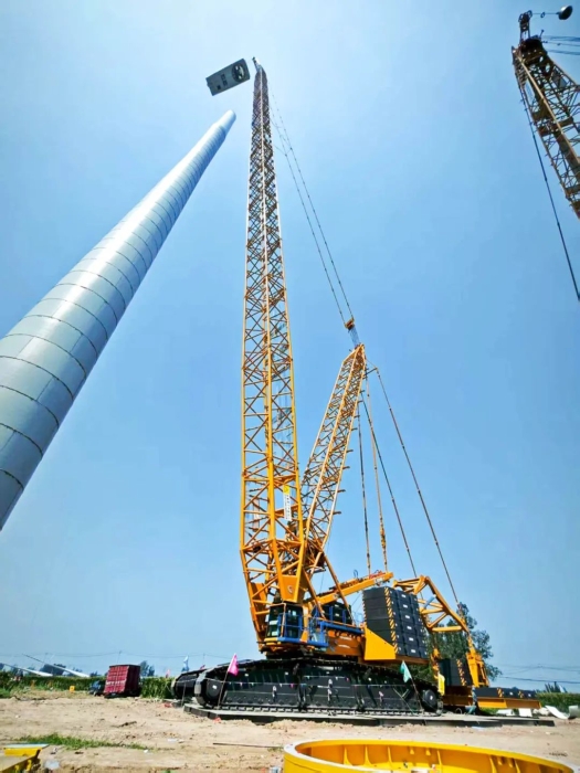 40分鐘精準就位！徐工新品XLC15000M實戰(zhàn)首秀~