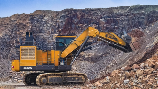 徐工XE2000礦用挖掘機——印尼礦山的“掘”對贏家
