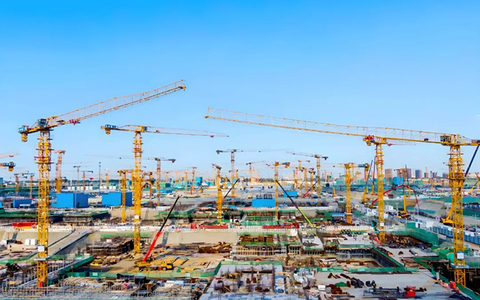 千年大計(jì) | 徐工群塔擎起雄安未來城！