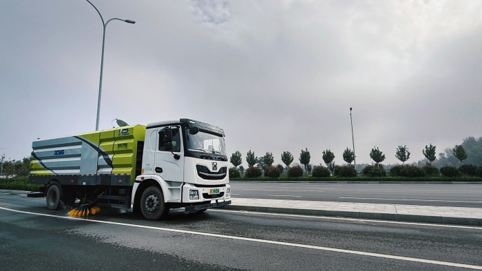 菏澤“迎賓大道”煥新進(jìn)行時(shí)！來(lái)看徐工如何支招