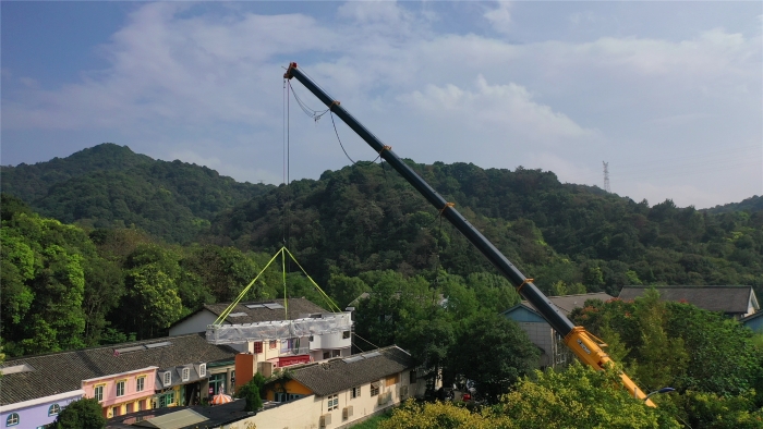 46米跨距吊3天！徐工G2代四橋130噸“闖入”影視圈！